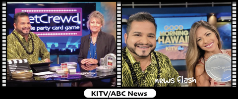 KITV Morning News with Maleko - getCrewd Card Game