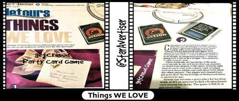 StarAdvertiser "Things we Love" getCrewd Card Game